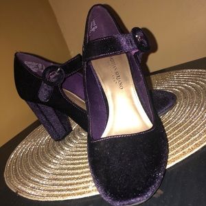 Heels, purple, strap